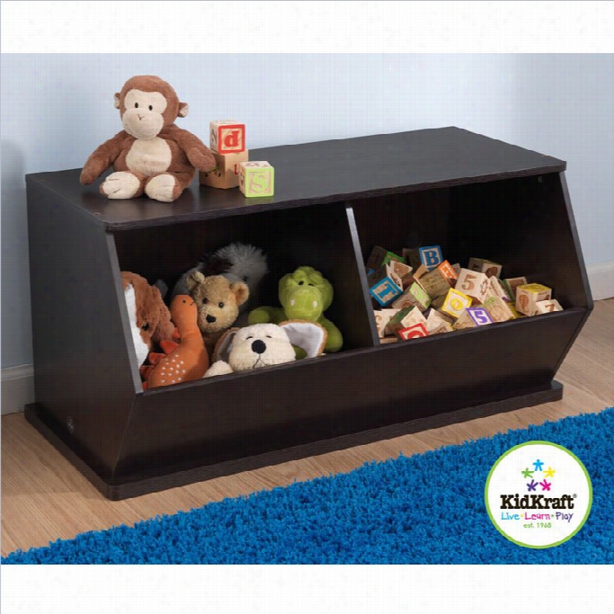 Kidkraft Increase Twofold Storage Unit N Espresso