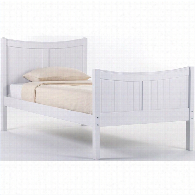 Ne Kids School Houe Taylor Bed In White-twin