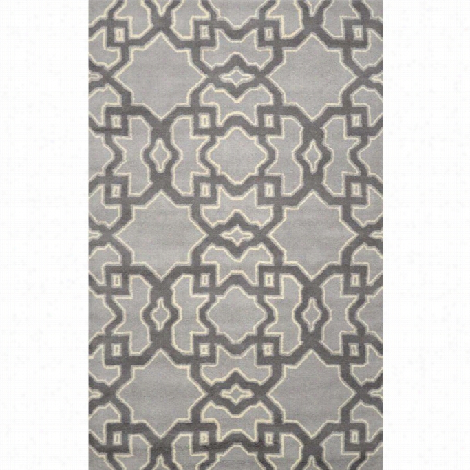 Nuloom 7' 6 X 9' 6 Hand Tufted Kayla Rug In Gray