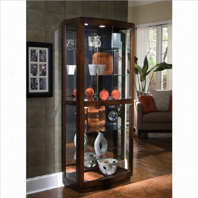 Pulaski Pacific Heights  Curio Cabinet