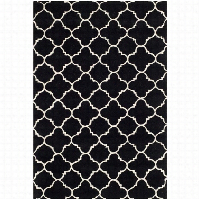 Safavieh Chatham Black Contemporary Rug - 4' X 6'