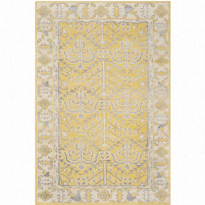 Safavieh Stone Wash Yellow Contemporar Yrug - 8' X 10'