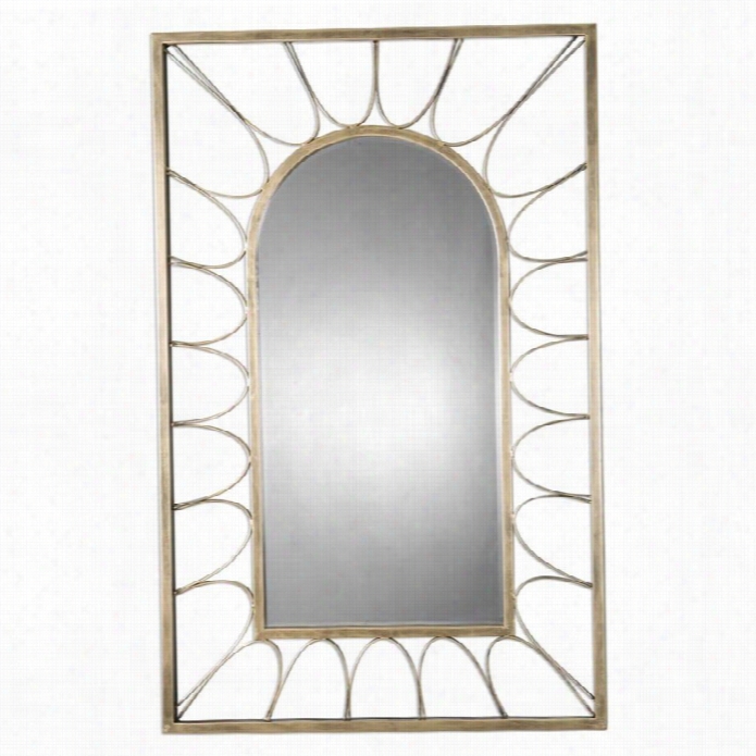 Uttermo St Calvados Gold Arch Mirror