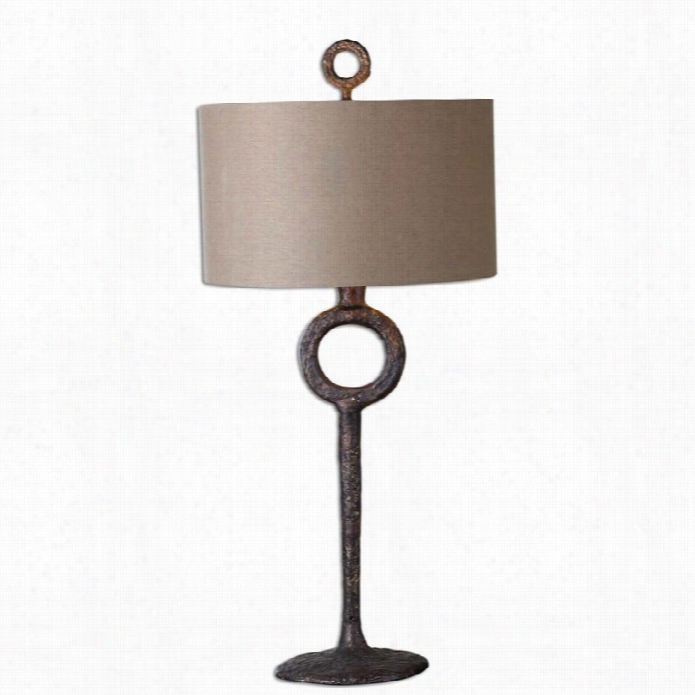 Uttermost Ferro Cast Iron Table Lamp