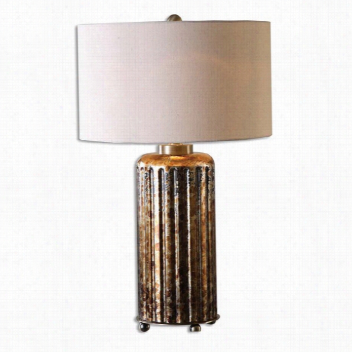 Uttermost Slavonia Rust Bronze Table Lamp