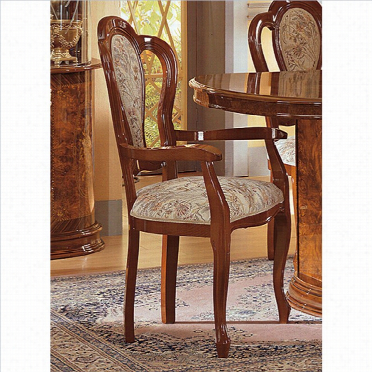 Camelgroup Milady Arm Din Ing Chair In Walnut