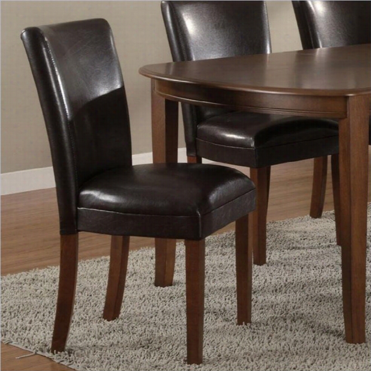 Coaster Telegraph Soho Parson Dining Chair In Brown