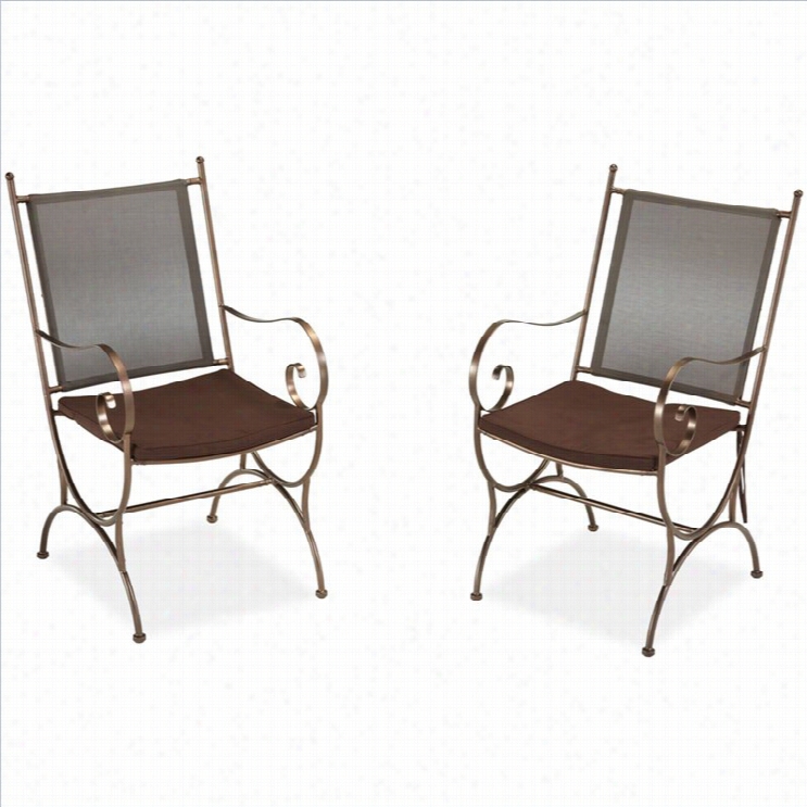 Home Styles Sundance Outdoor Dining Chair N Bronze - Se Oof 2