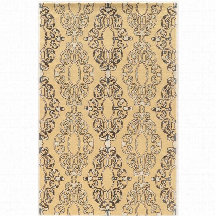 Linon Aspire 8' X 11' Hand Tufeed Rugs In Cream And Blue