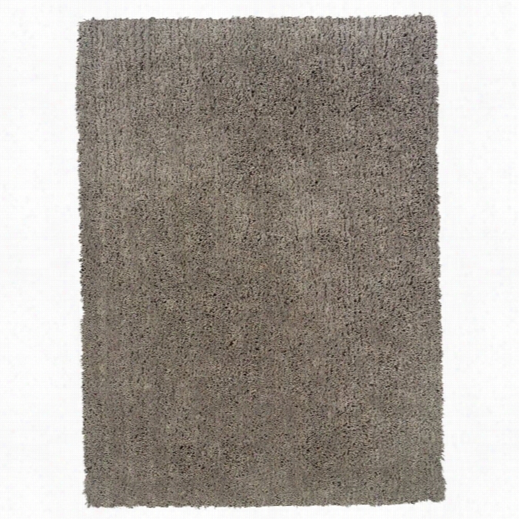 Linon Copenhagen 8' X 10' Hand Tufted  Sahg Rug In Grey