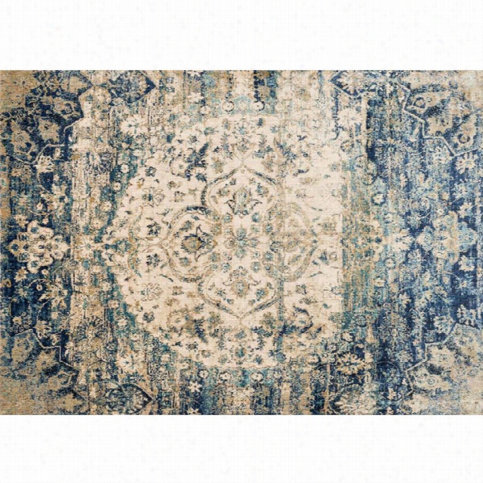 Loloi Anastasia 9'6 X 13' Rug In Blue And Ivory