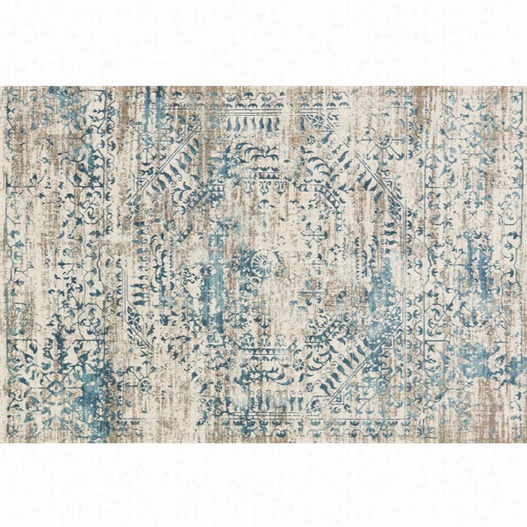 Loloi Kingstonn 12' X 15' Rug In Ivory And Blue