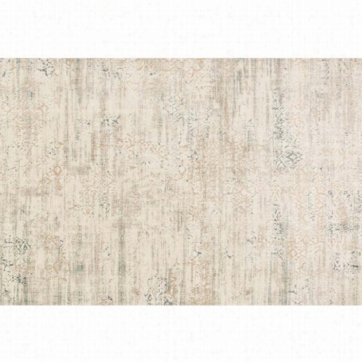 Loloi Kingsto N 9'3 X 13' Rug  In Ivory And Stone
