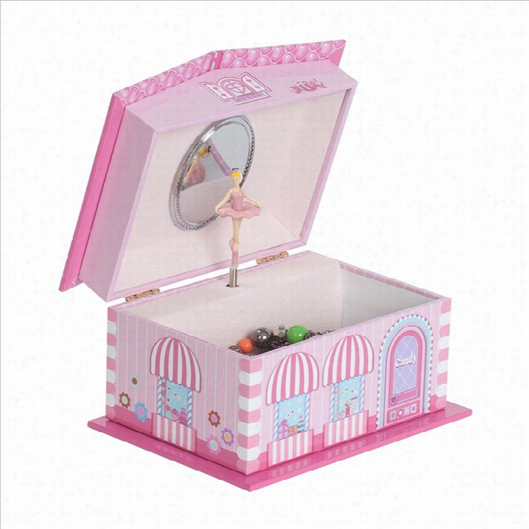 Mele And Co. Lily Girl's Musical Ballerina Jjewelry Box