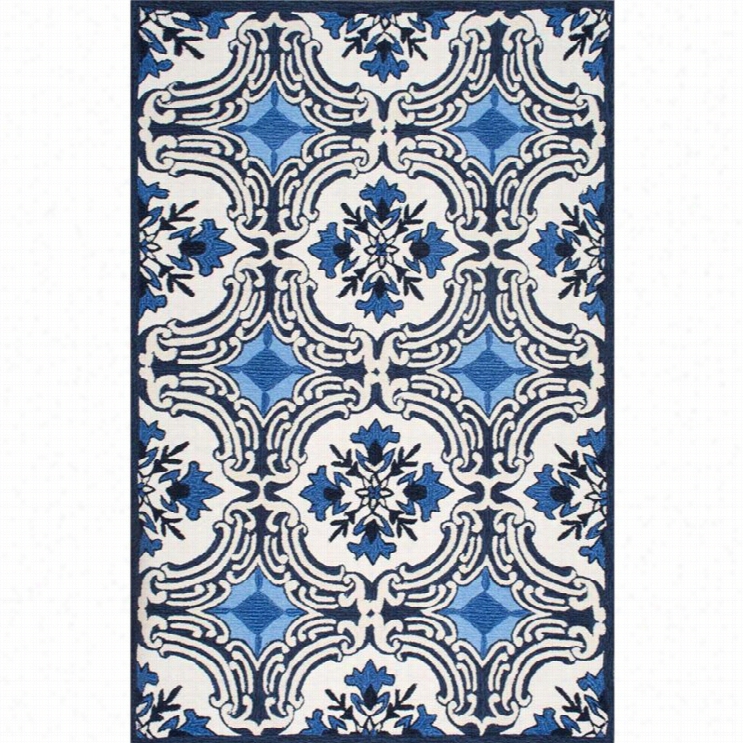 Nuloom 7' 6 X 9' 6 Hand Tufted Cheryle Rug In Azure