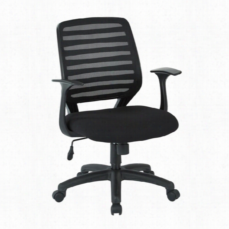 Office Starr Work Smart Screen Back Task Chair In The Opinion Of T Arms In Black