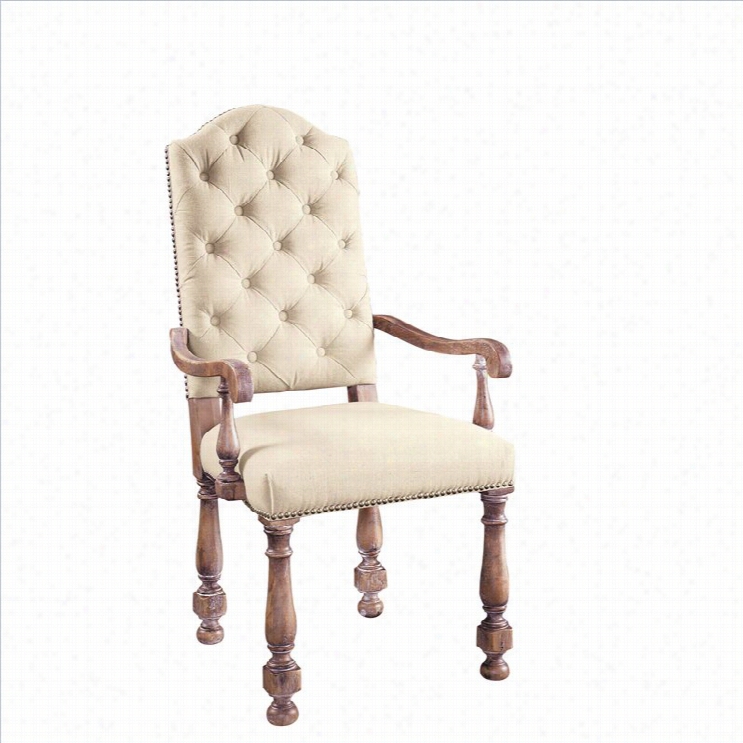 P Ulaski Accentrics Home Amethea Dione Arm Dining Chair