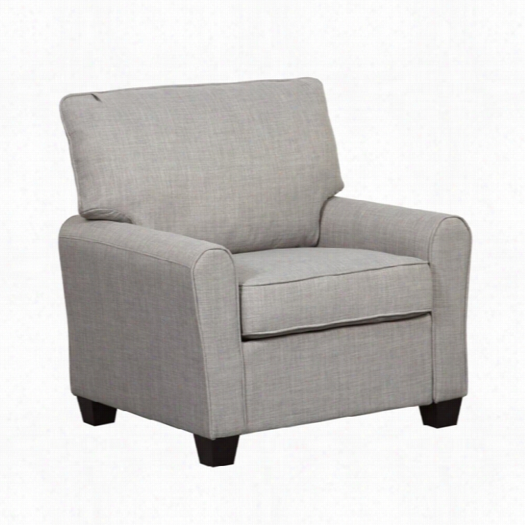 Pulaski Kd Upholstered Trrack Dennison Arm Chair In Gray