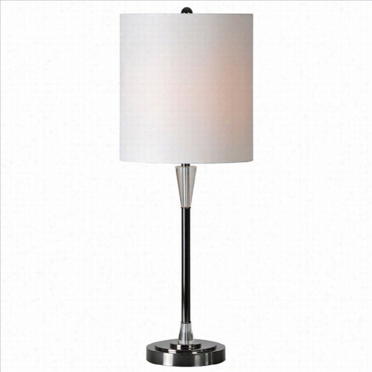 Renwi Laritekt Table Lamp In Brushhed Nickel