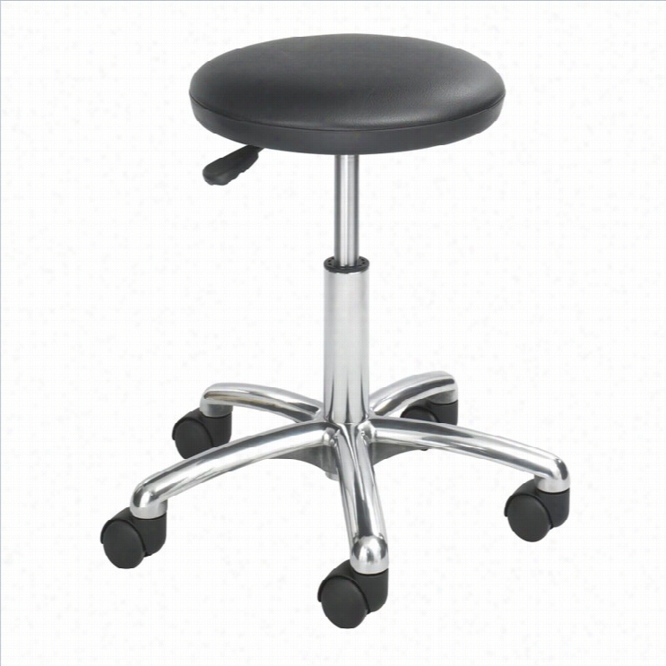 Safco Economy Lab Stool In Black