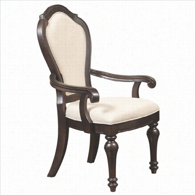 Smauel Lawrence Furniture Monarch Arm Chair In Black