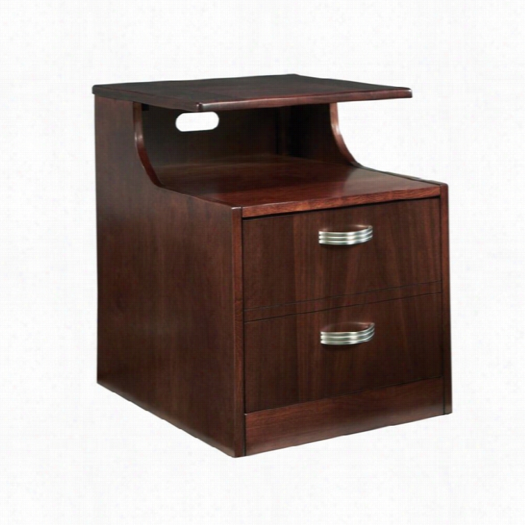 Somerton Soho File Cabinet In Dark Brown