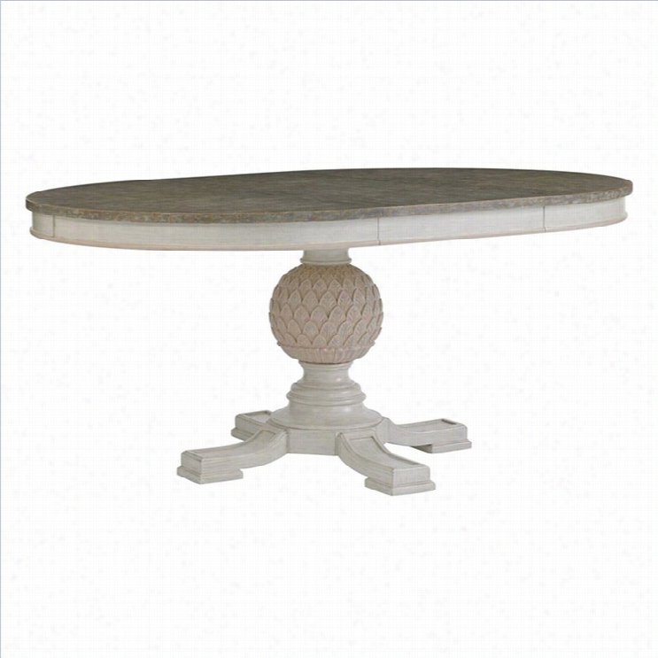 Stanlwy Furniture Preserve Artichoke Pedestal Dining Table Ni Orchid