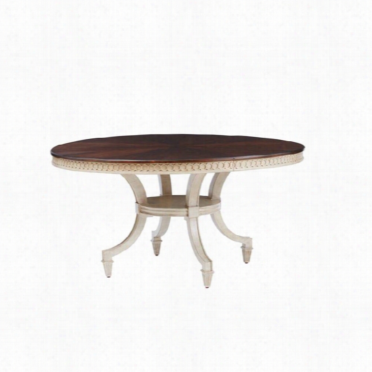 Stanley Villa Cuture Ana Round Dining Table In Glaze