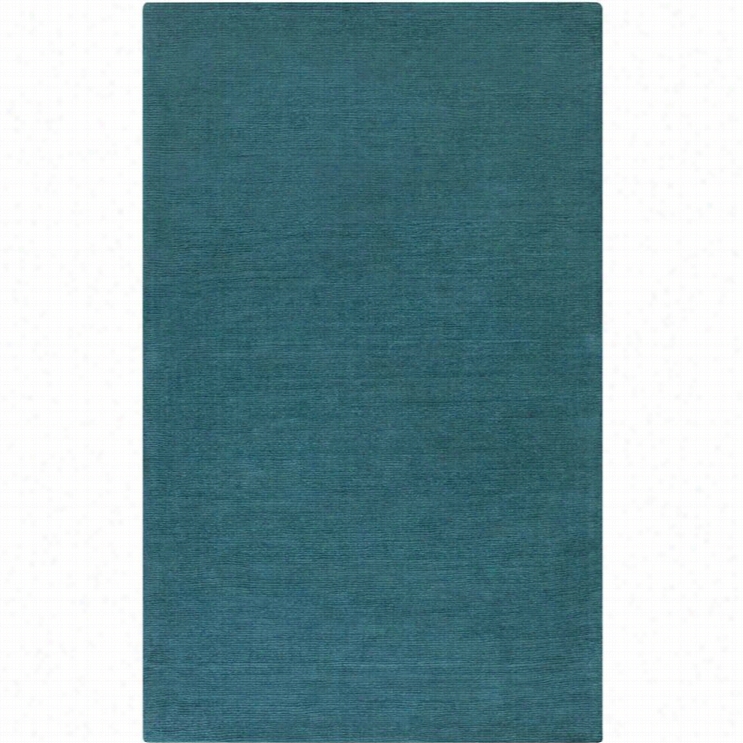 Surya Mystiq Ue 8' X 11' Hand Loomed Wool Rug In Blue Green