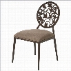 Pastel Furniture Brownsville Dining Chair in Coffee Brown