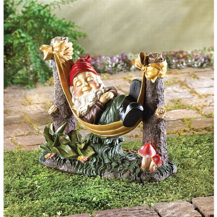 Zingz And Thingz Slumbering Gnome Statue