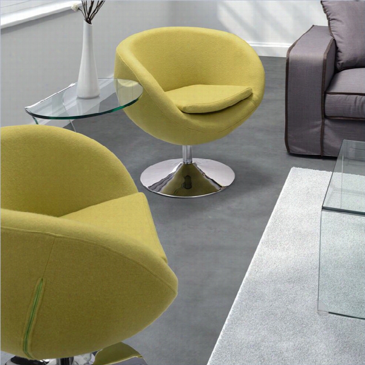 Zuo Lund Armchair In Pistachio Green