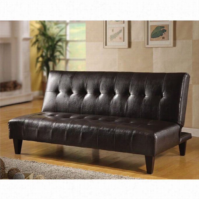 Acme Conrad Conve Rtible Sofa In Espresso