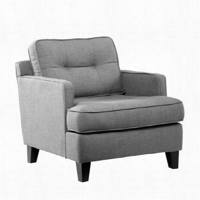 Armen Benefice Eden Chair Cement In Gray