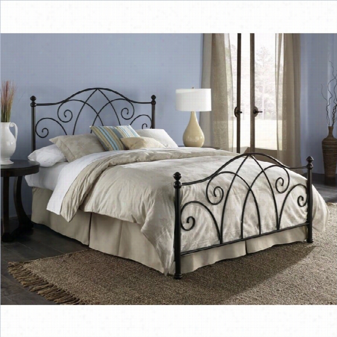 Fashion Bed Deland Be D In Brown Sparkle-full