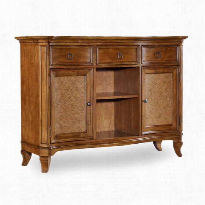 Hooker Furniture Windward Buffet In Ilght Brown Cherry