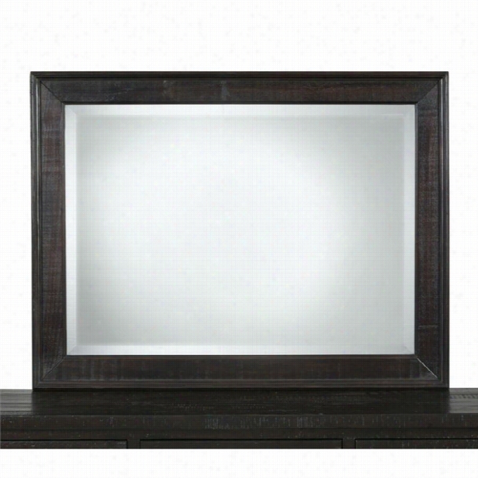 Joffran Prrospect Creek Landscape Mirror In Dak Wood