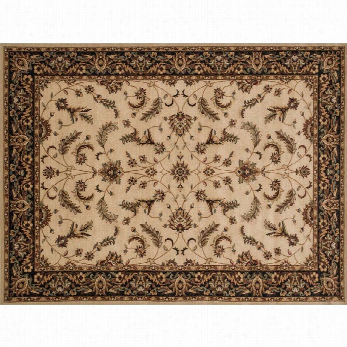 Lolo1 Stanley 12' X 15' Power Loomeed Rug In Beige And Charcoal