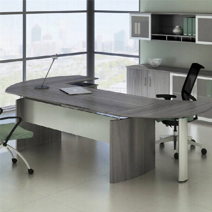 Mayline Medina Seroes Office Suite 1 In Gray Steel