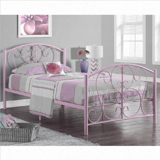 Monarch Twin Meta Lbed Frame In Stab