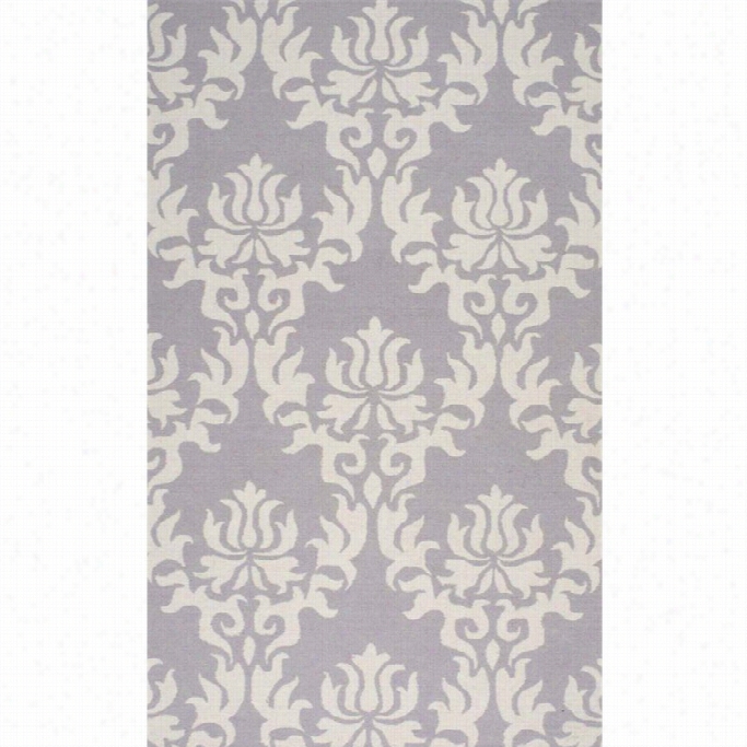 Nuloo M7' 6 X 9' 6 Hand Woven Demetra  Rug In Gray