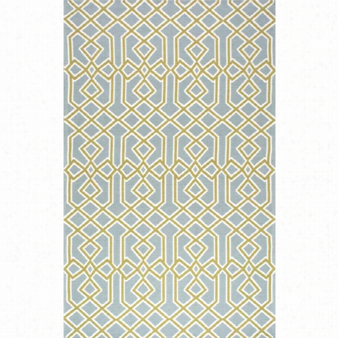 Nu L Oom 8' X 10' Arrington Rug In Green Gray