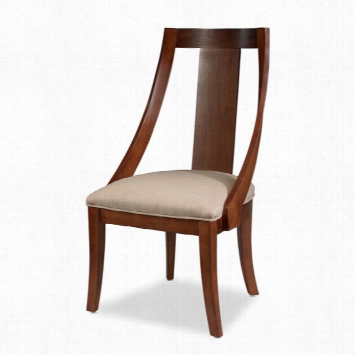 Somerton Mahattan Slipper Chair N Brown Walnut