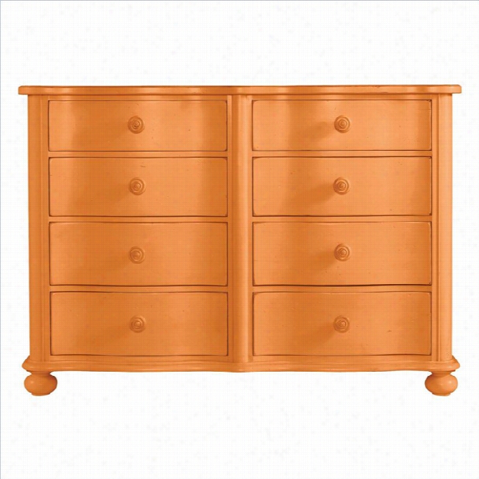 Stanley Furniture Coastal Living Departure Weekend Dresser In  Spanish Orange