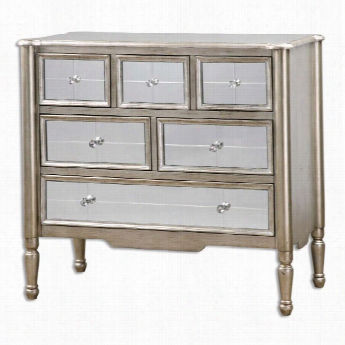 Uttermost Rayvon Mkrrored Accent Chest