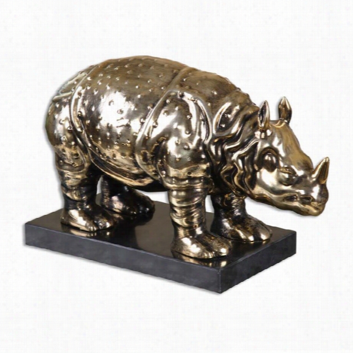 Uttermost Rhino Sculpture