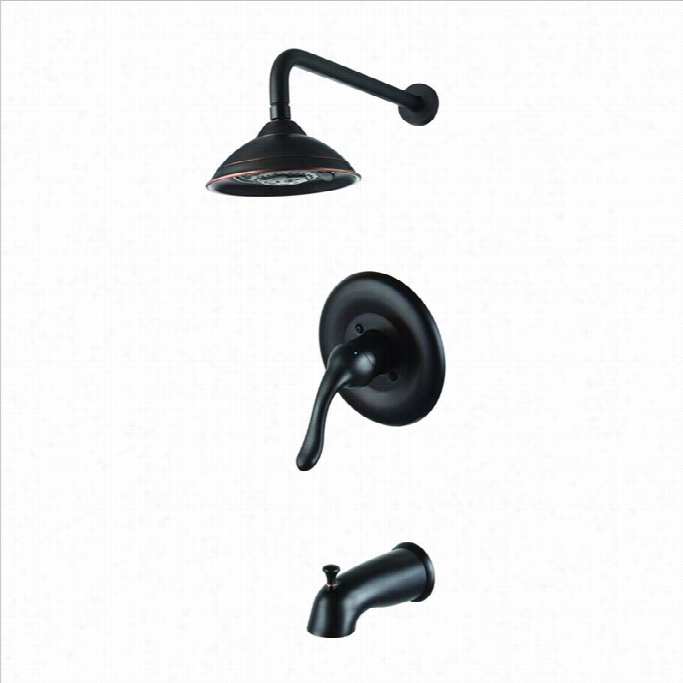 Yosemite 1-handle Tub And  Shower In Oil Rubbed Bronze