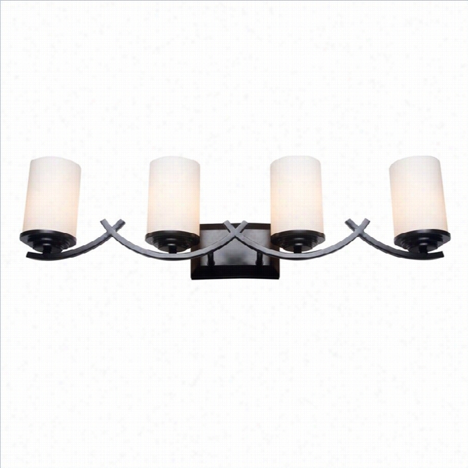 Yosemite Home Decor 4 Lights Vanity Ligh In Oil Rubbed Bronze