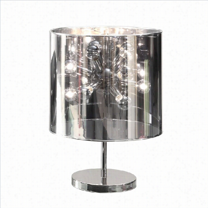 Zuo Supernova Table Lamp In Chrome