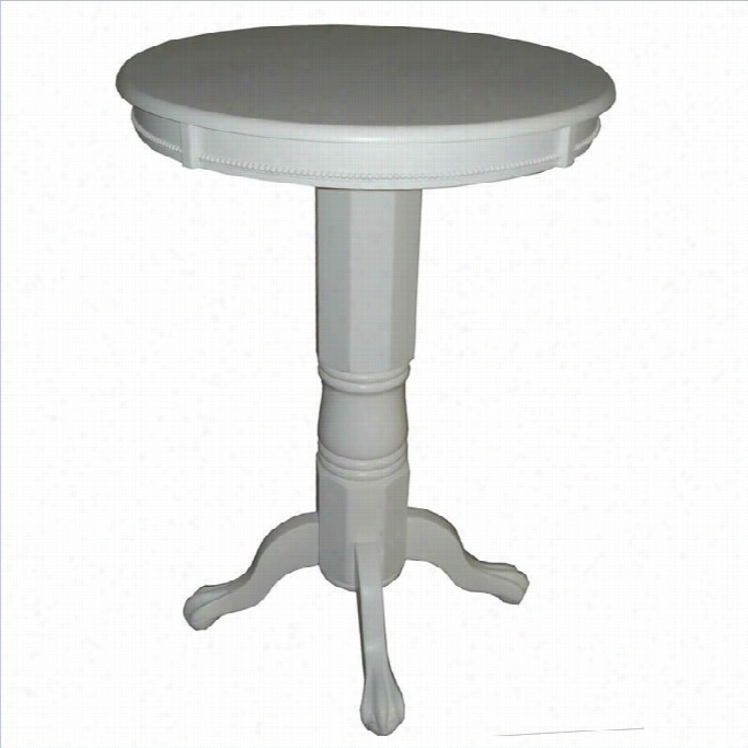 Boraam Florence Pub Table In White